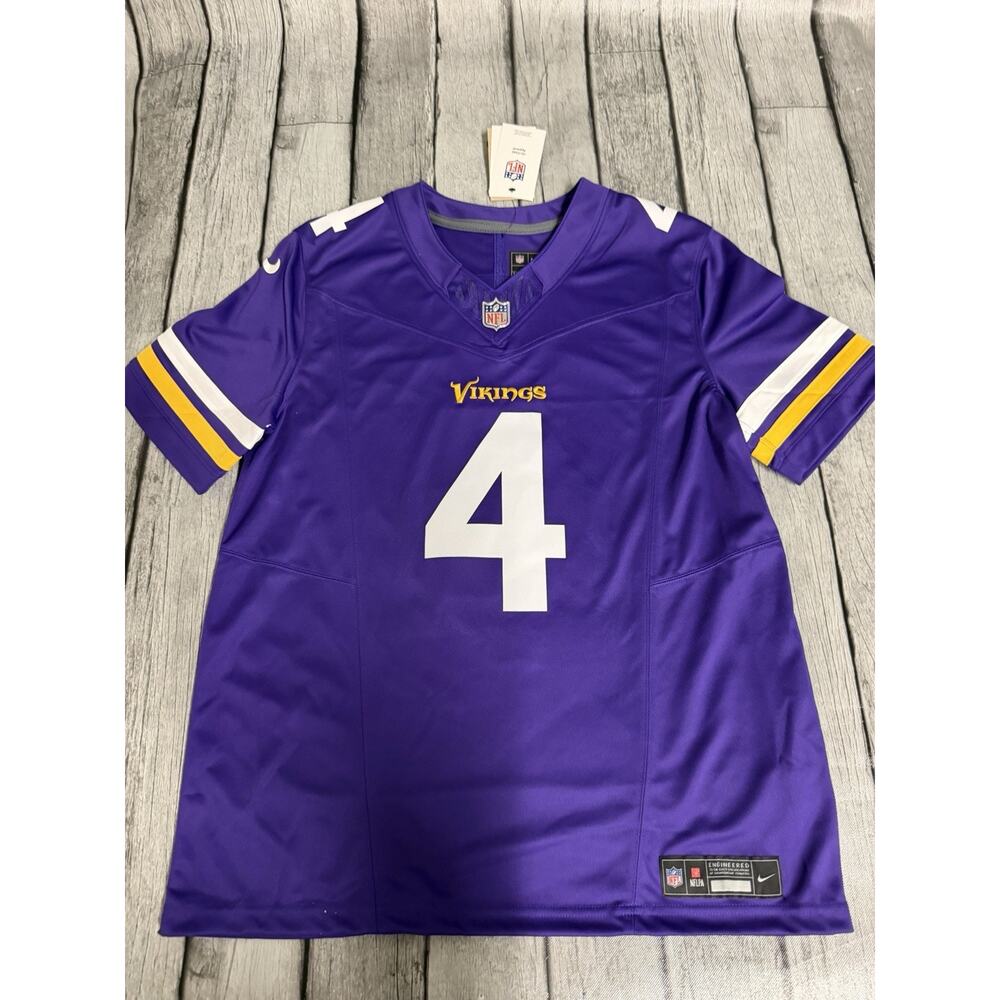 NWT Men’s Nike Minnesota Vikings Dalvin Cook #4 Vapor FUSE Jersey Large Purple